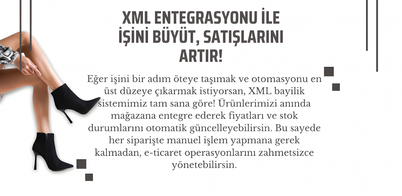 Kadın Ayakkabı XML Bayiliği